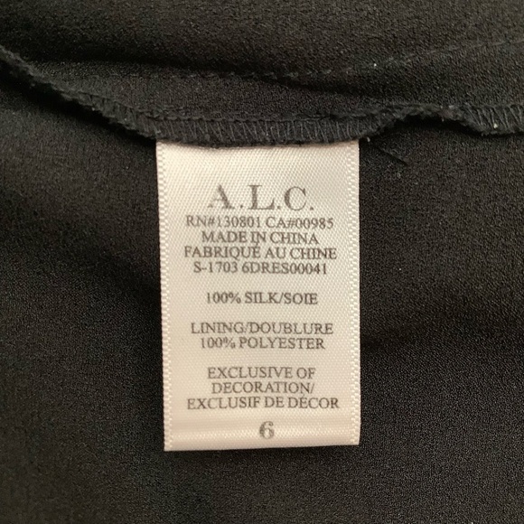 A.L.C. Silk Hadley Floral Mini Dress Size 6 - Picture 12 of 16